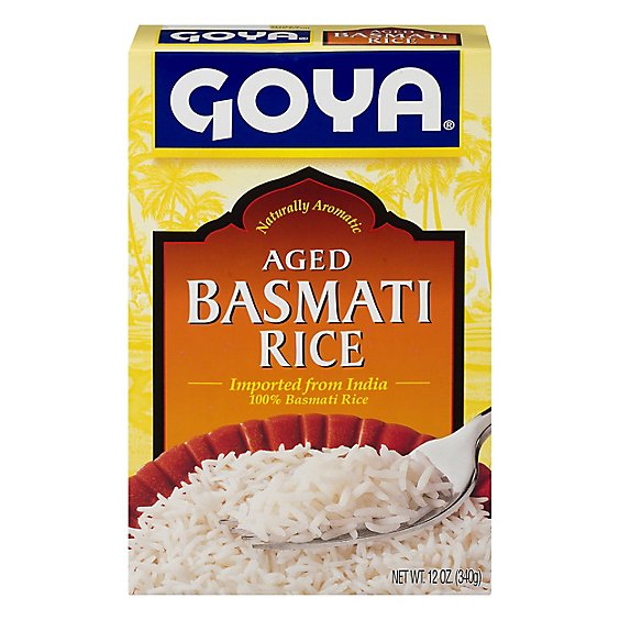 Goya Rice Basmati Aromatic - 12 OZ