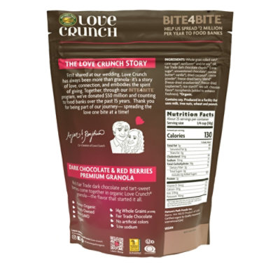 Nature's Path Love Crunch Granola Dark Chocolate and Red Berries - 26.4 Oz - Image 2