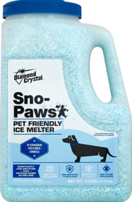 Diamond Crystal Sno Paws Ice Melt Plastic Jug - 8.25 LB - Image 2