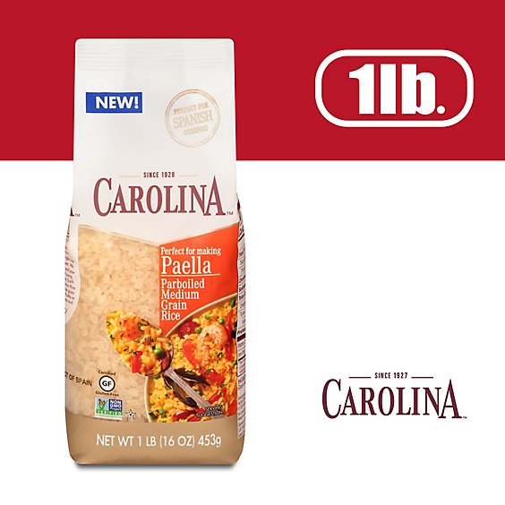 Carolina Rice Parboiled Medium Grain - 16 Oz