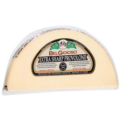 BelGioioso Provolone Cheese Extra Sharp Wedge - 8 Oz - Image 1