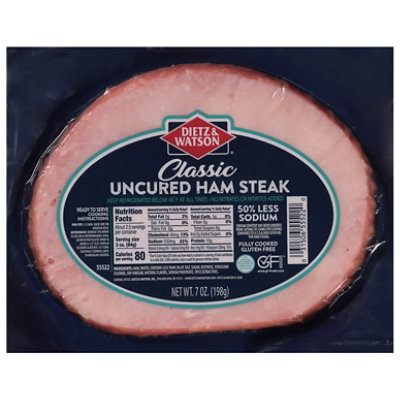 Dietz & Watson Ham Steak Traditional With Natural Juices - 7 Oz - Image 3