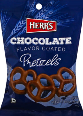 Herrs Chocolate Pretzel - 3.5 OZ - Image 2