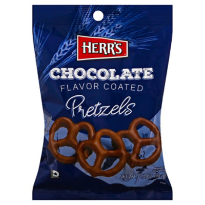 Herrs Chocolate Pretzel - 3.5 OZ - Image 1