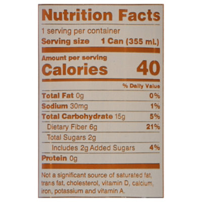 OLIPOP Cream Soda Prebiotic Soda Can - 12 Fl. Oz. - Image 3