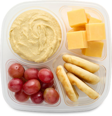 ReadyMeals Hummus & Cheddar Quad - Each - Image 1