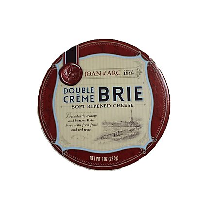 Joan Of Arc Brie Round - 8 OZ - Image 1