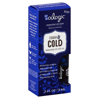 Oilogic Essential Oil Cough Cold - .3 FZ - Image 1