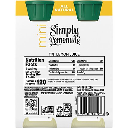 Simply Lemonade Bottles 8 Fl Oz 4 Pack 6 Sets - 32 FZ - Image 6