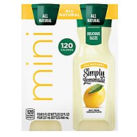 Simply Lemonade Bottles 8 Fl Oz 4 Pack 6 Sets - 32 FZ - Image 1