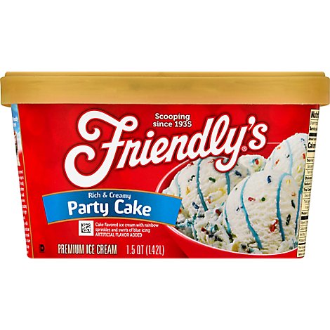 Friendly's Cake Party - 1.5 QT
