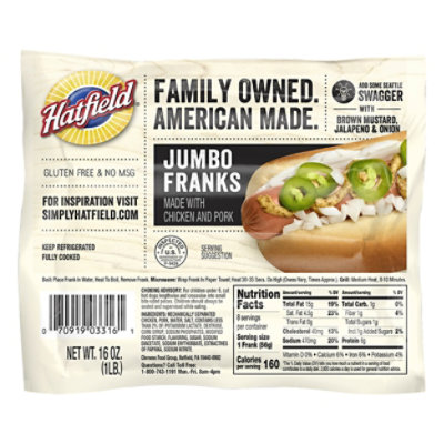 Caspers Famous Hotdogs - 16 Oz - Safeway