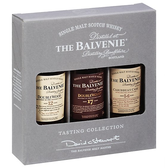 The Balvenie Whisky 86 Proof 12/14/17 Years Old Trio Pack - 50 Ml