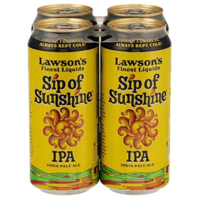 Lawson Beer Ipa Sunshine Sip Of - 4-16 FZ - Image 3