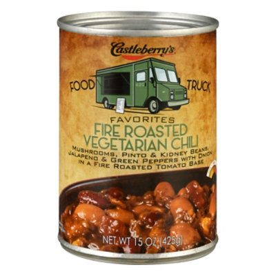 Castleberrys Food Truck Fire Roasted Vegetarian Chili - 15 OZ - Image 3