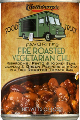 Castleberrys Food Truck Fire Roasted Vegetarian Chili - 15 OZ - Image 2