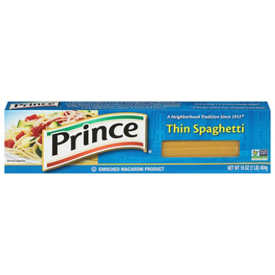 Prince Thin Spaghetti - 16 OZ - Image 2