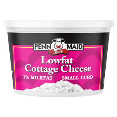 Save on Stop & Shop Cottage Cheese Small Curd Low Fat 1% Milkfat No Salt  Added Order Online Delivery