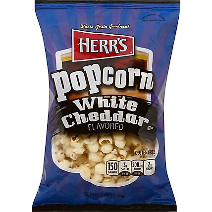 Herrs Wht Cheddar Popcorn - 2.5 OZ - Image 2