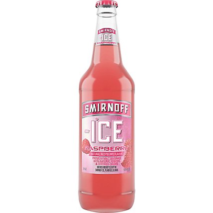 Smirnoff Raspberry In Bottles - 24 FZ - Image 2