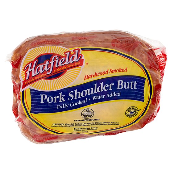 Hatfield Boneless Smoked Pork Butt - 1 Lb.