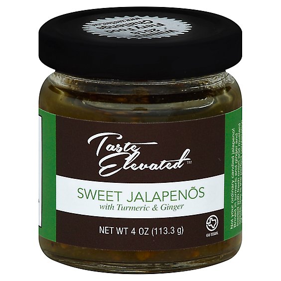Taste Elevated Sweet Jalapenos - 4 OZ