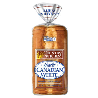 Country Kitchen Hearty Canadian White Bread - 22 OZ - Image 2