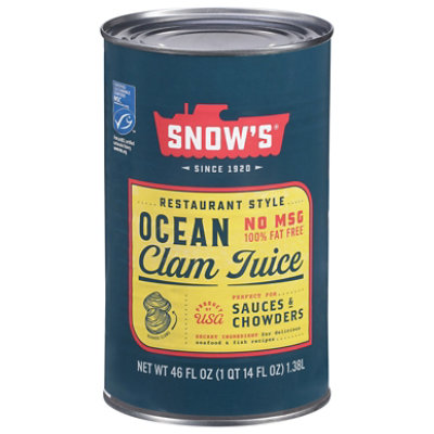 Snows Clam Juice - 46 FZ - shaws
