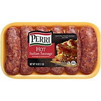 Perri Hot Italian Sausage - 16 OZ - Image 1