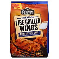 Cooked Perfect Fire Grilled Chicken Wings Buffalo Ranch - 20 OZ - Image 1