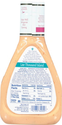 Kens Steak House Thousand Island Salad Dressing Light 50% Less Fat 16 Oz - 16 FZ - Image 6