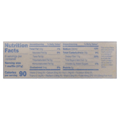 Schmidt Old Tyme 647 Plain English Muffins Low Calorie Bread - 6 Count - Image 4