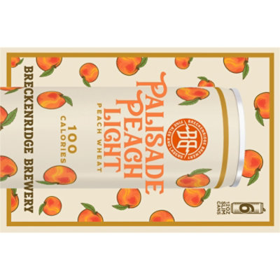 Breckenridge Brewery Palisade Peach Light Beer In Cans - 6-12 Oz - Image 5