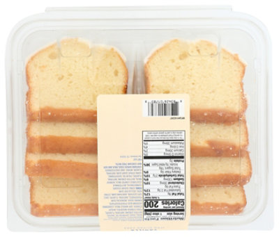 Fresh Baked Iced Sliced Vanilla Loaf Cake - 14.1 Oz. - Image 2