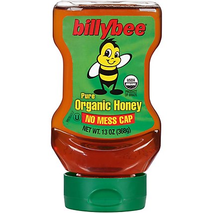 Billy Bee Regular Organic Honey - 13 OZ - Image 3