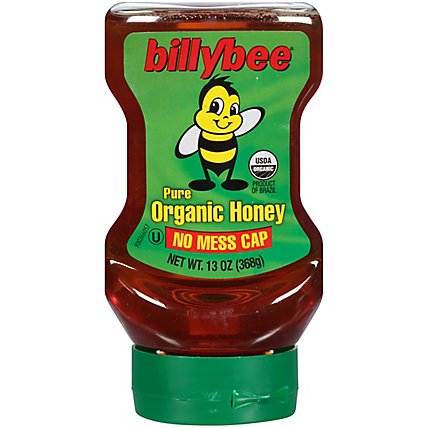 Billy Bee Regular Organic Honey - 13 OZ - Image 2