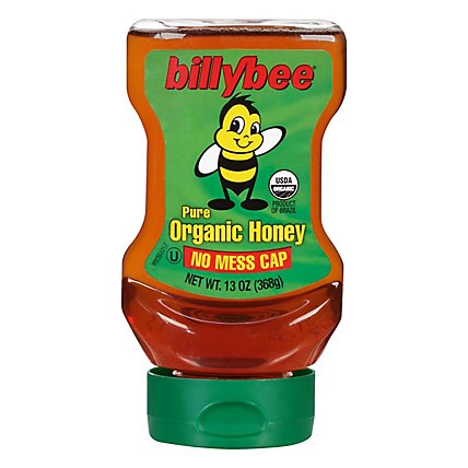 Billy Bee Regular Organic Honey - 13 OZ - Image 1