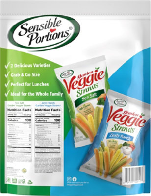 Sensible Portions Garden Veggie Straws Variety Pack - 10 Count - Image 6