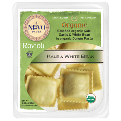 Nuovo Organic Kale And White Bean Ravioli - 9 OZ - Image 1