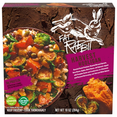 Fat Rabbit Harvest Hooligan with Roasted Vegetables Frozen Meal - 10 Oz ...