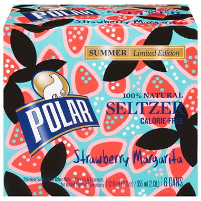 Polar Strawberry Margarita Sltzr Sleek - 6-12 FZ - Image 3