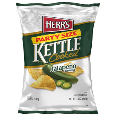 Herrs Jalapeno Kettle Chips 14 Oz 14 OZ Randalls