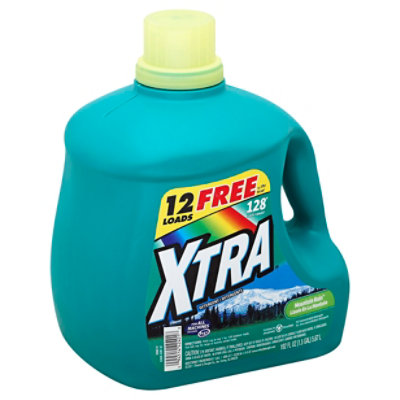 Xtra Liquid Laundry Detergent Mountain Rain 192oz Irc - 192 FZ - shaws