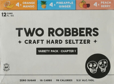 Two Robbers Seltzer Variety Pack In Cans - 12-12 FZ - Image 6