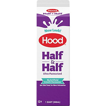 Hood Half And Half Ultra Pasteurized - 32 Fl. Oz. - Image 6