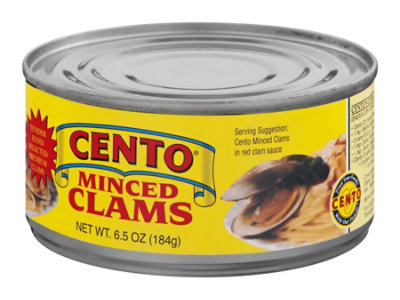 Cento Minced Clams - 6.5 Oz - Image 4