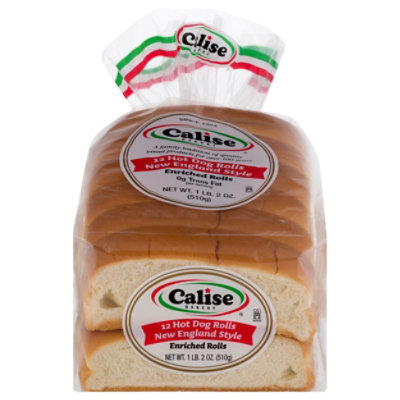 Calise Bakery Hotdog Rolls 12pk - 18 OZ - Image 3