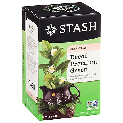 Stash Tea Decaf Green Premium - 18 CT - Image 1