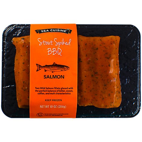 Sea Cuisine Stout Spike Bbq Salmon - 10 OZ