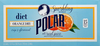 Polar Diet Orange Dry 8pk - 8-12 FZ - Image 2